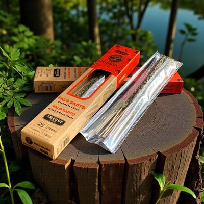 BASTONCINI INCENSO ORGANICO ULLAS PALOSANTO 25 grammi BASTONCINI INCENSO ORGANICO ULLAS PALOSANTO 25 grammi