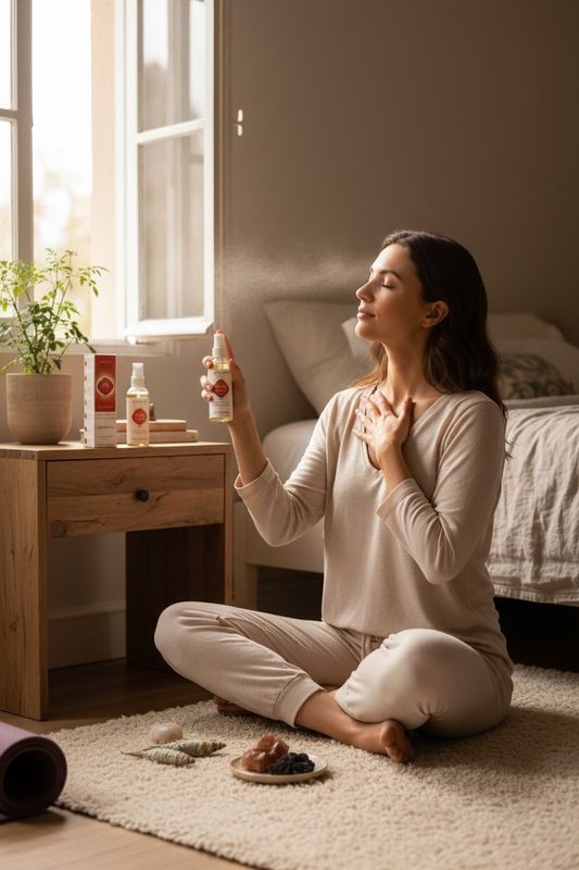 AROMAFUME  SPRAY PER AMBIENTE  CHAKRA  1 RADICE
