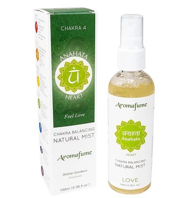 AROMAFUME  SPRAY PER AMBIENTE  CHAKRA 4 CUORE