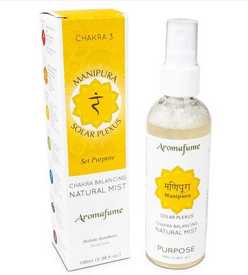 AROMAFUME  SPRAY PER AMBIENTE  CHAKRA 3 PLESO SOLARE