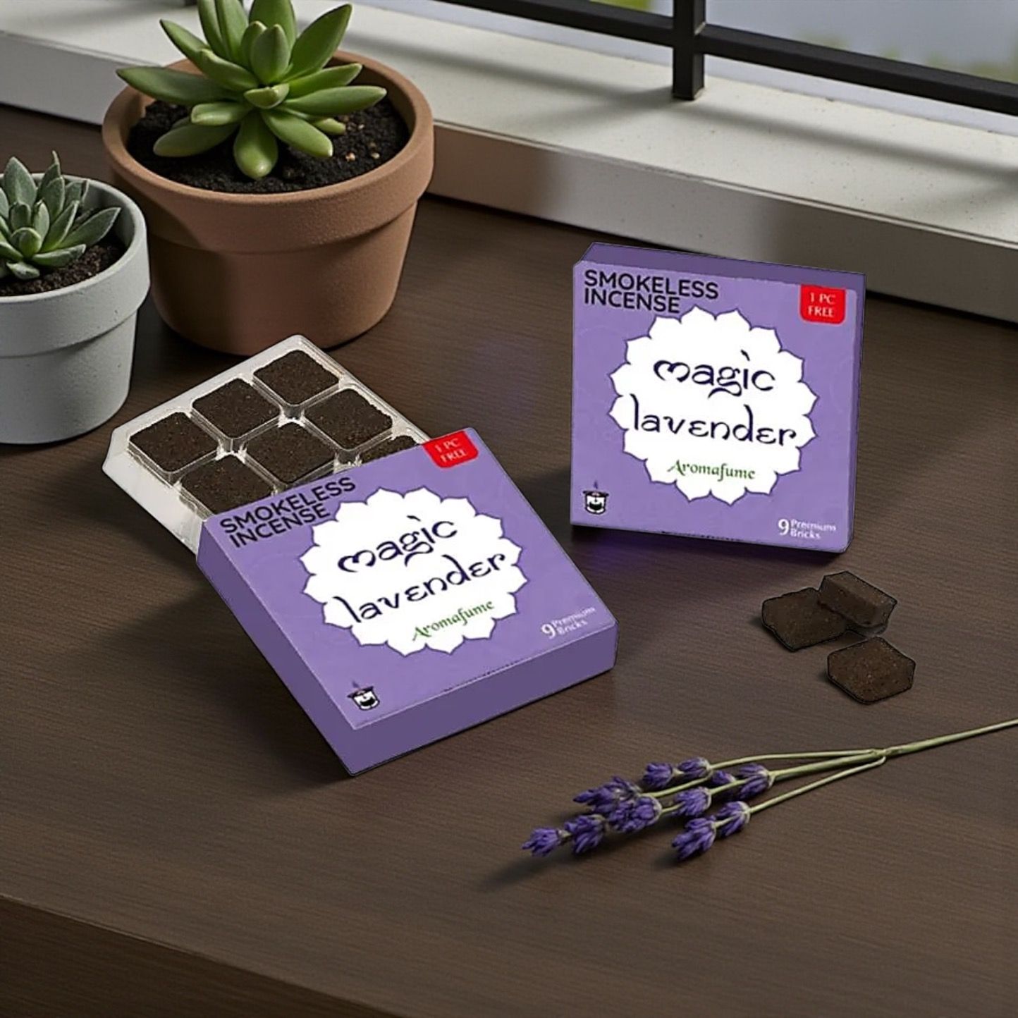 AROMAFUME MATTONCINI DI INCENSO LAVANDA