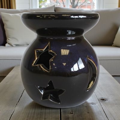 BRUCIATORE PER ESSENZE  LUNA  E STELLE