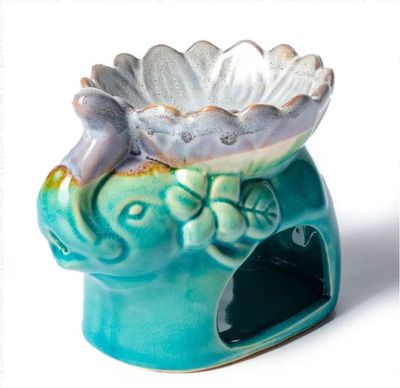 BRUCIATORE PER ESSENZE ELEFANTE BLU