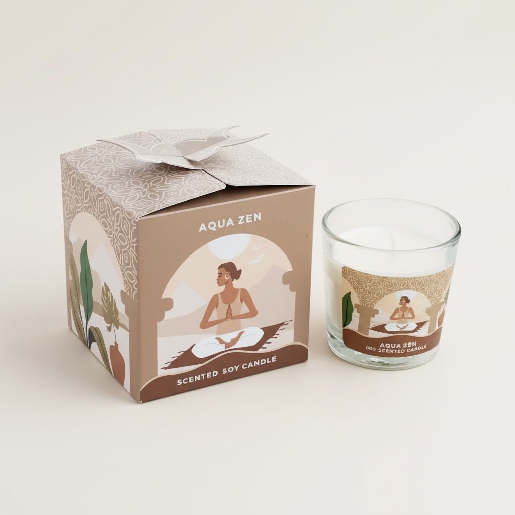 CANDELE MOONSHINE YOGA AQUA ZEN CANDELE MOONSHINE YOGA AQUA ZEN