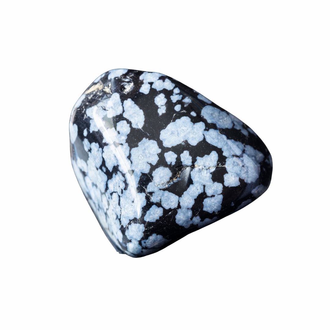 PIETRA OSSIDIANA FIOCCO DI NEVE