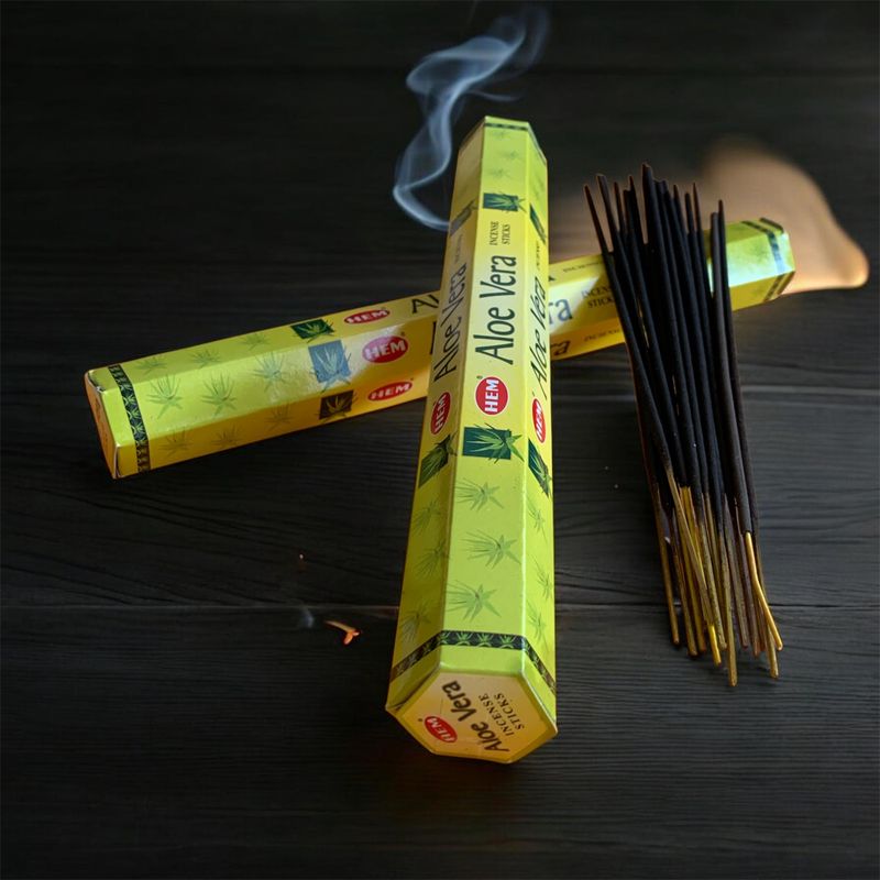 BASTONCINI INCENSO ALOE VERA BASTONCINI INCENSO ALOE VERA