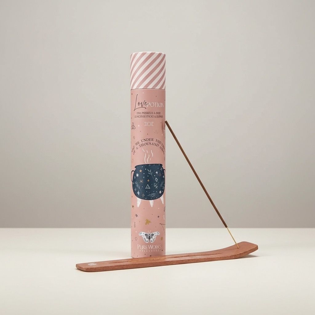BASTONCINI D'INCENSO CELESTIAL MAGIC POZIONE D'AMORE CON SLITTA