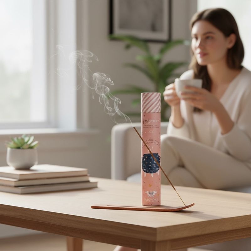 BASTONCINI INCENSO CELESTIAL MAGIC POZIONE D'AMORE CON SLITTA