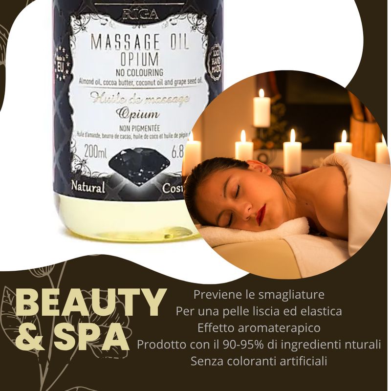 OLIO DA MASSAGGIO NATURALE OPIUM