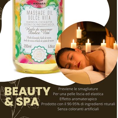 OLIO DA MASSAGGIO NATURALE DOLCE VITA