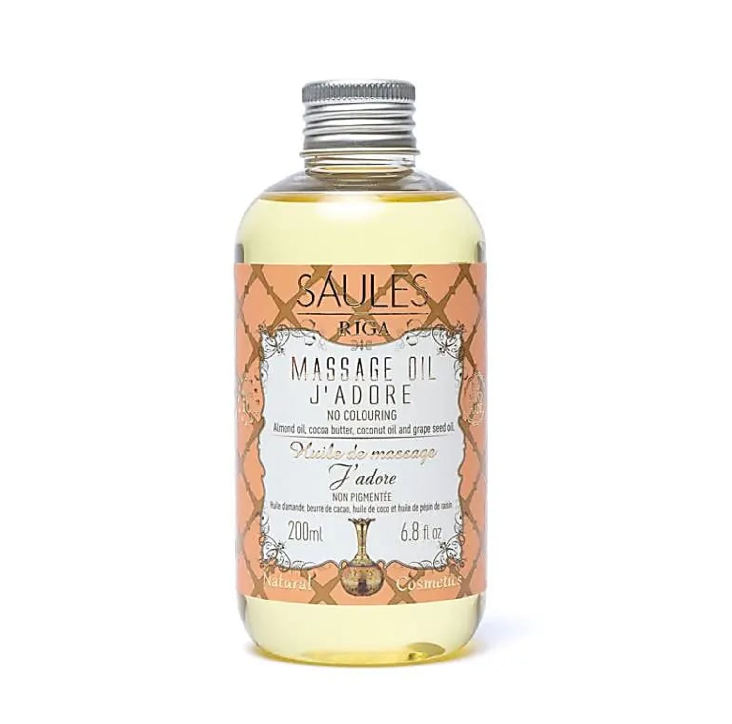 OLIO DA MASSAGGIO NATURALE J'ADORE