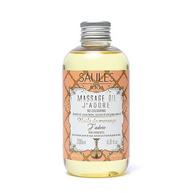 OLIO DA MASSAGGIO NATURALE J'ADORE