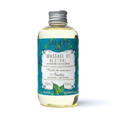 OLIO DA MASSAGGIO NATURALE NEUTRO