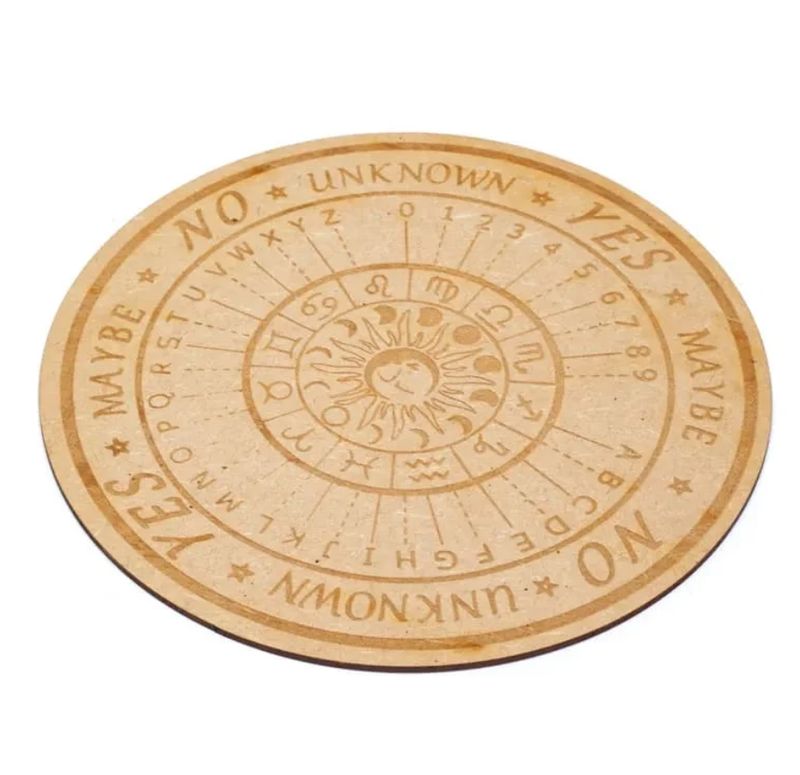 TAVOLA DIVINATORIA ASTROLOGICA INCISA