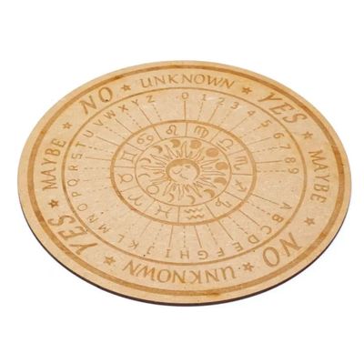 TAVOLA DIVINATORIA ASTROLOGICA INCISA