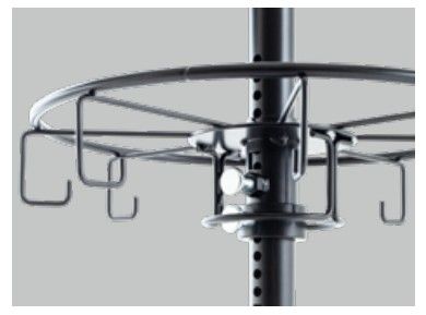 Ring hook shelves