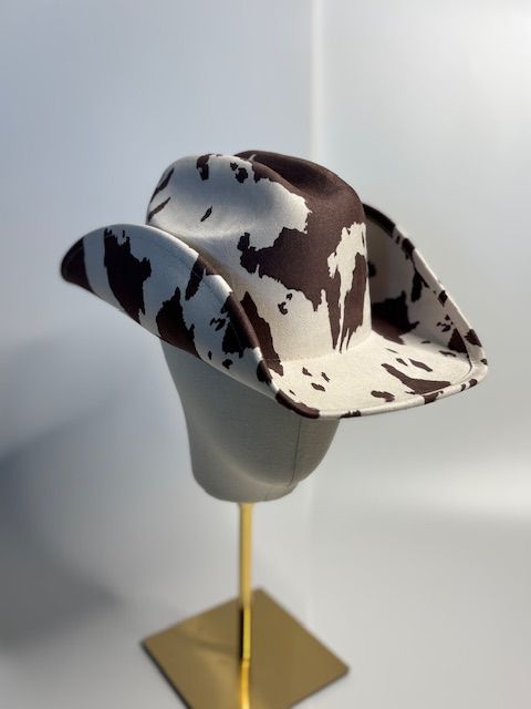 Chapeau Western Marron