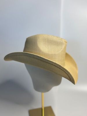 Chapeau Cow boy paille -  Beige