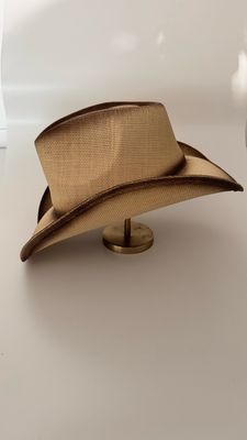 Chapeau de cow-boy - beige dégradé marron fumé