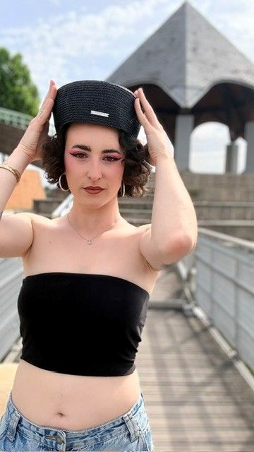 Chapeau Imani - Noir