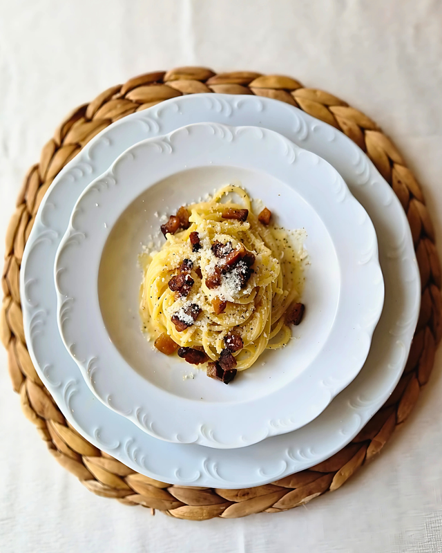 Pasta Carbonara (4pers.)