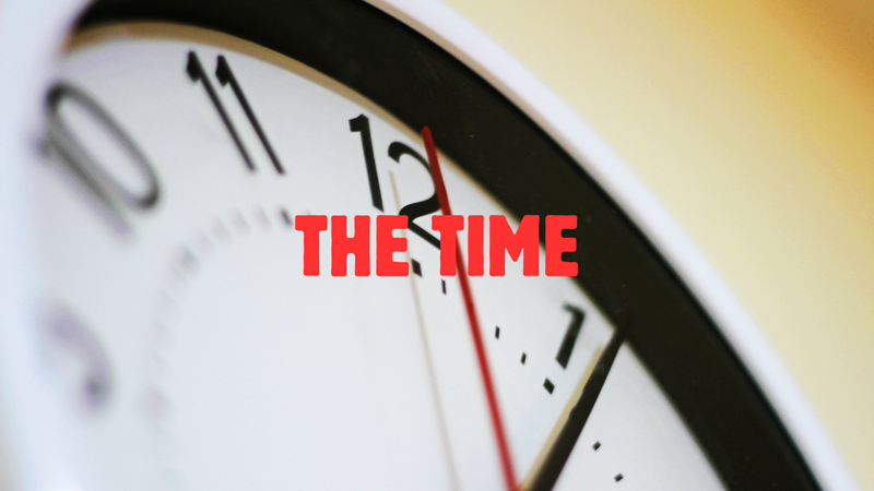 THE TIME