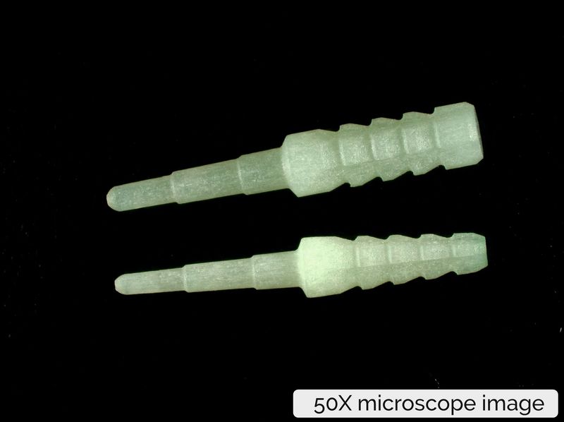 Perni Microcore ESSE endocanalari a conicità differenziata con moncone integrato