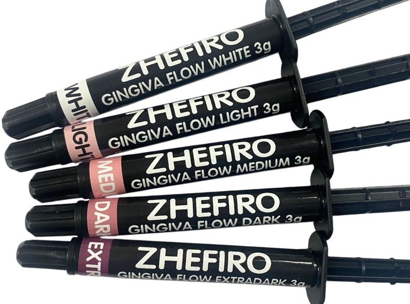 ZHEFIRO GENGIVA FLOW Sistema Composito Flowable per restauri indiretti