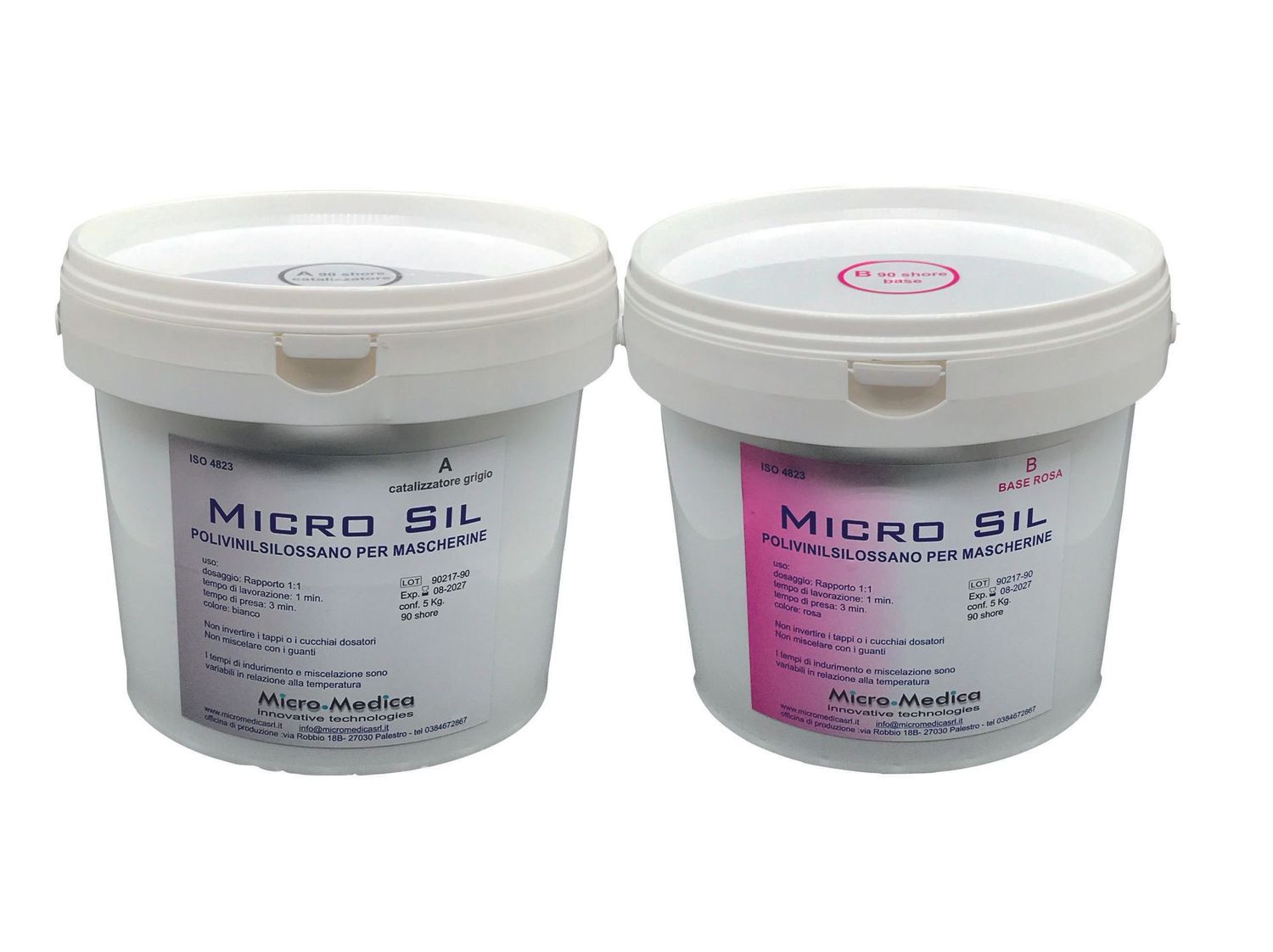 MICRO SIL 90 Shore Silicone per addizione ad elevata precisione