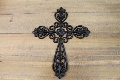 Black Ornate Cross