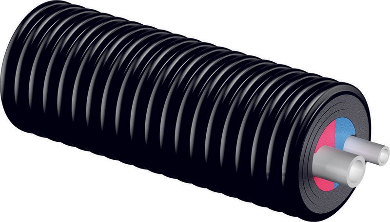 Rura preizolowana podwójna Uponor ECOFLEX Aqua Twin 50x6,9-40x5,5/200