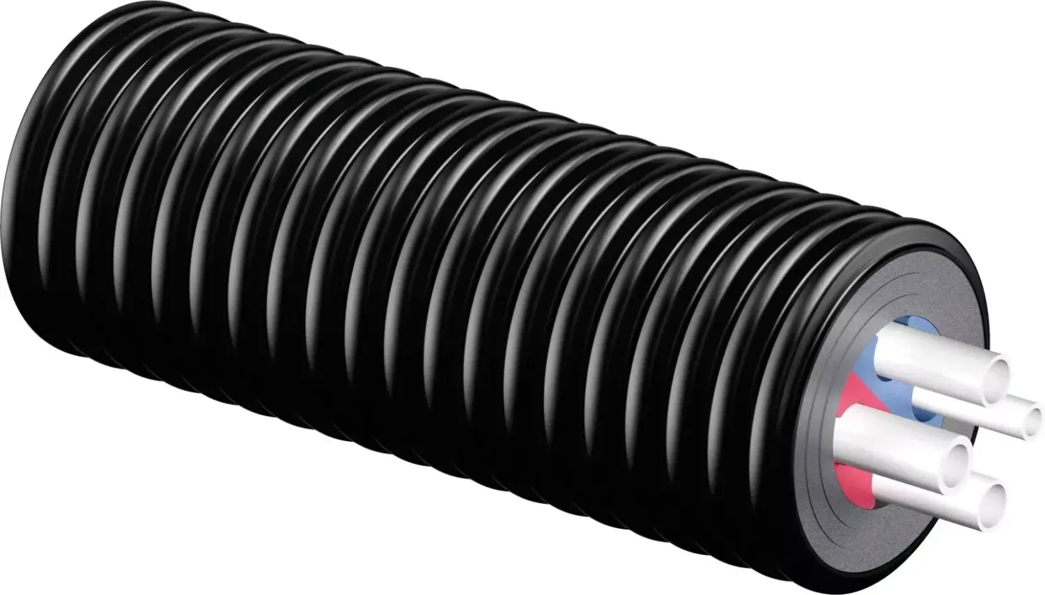 Rura preizolowana poczwórna Uponor ECOFLEX Quatro 2x25x2,3-2x25x3,5/175