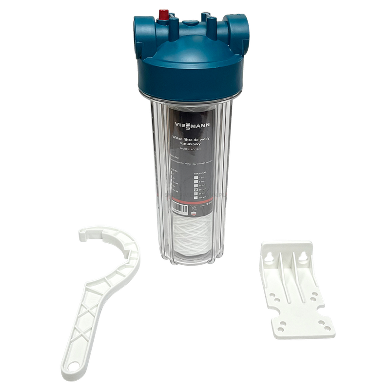 Filtr mechaniczny z wkładem sznurkowym