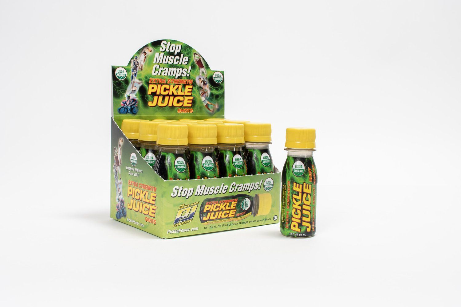 75mls Pickle Juice Extra Strength Pickleball 12 pack