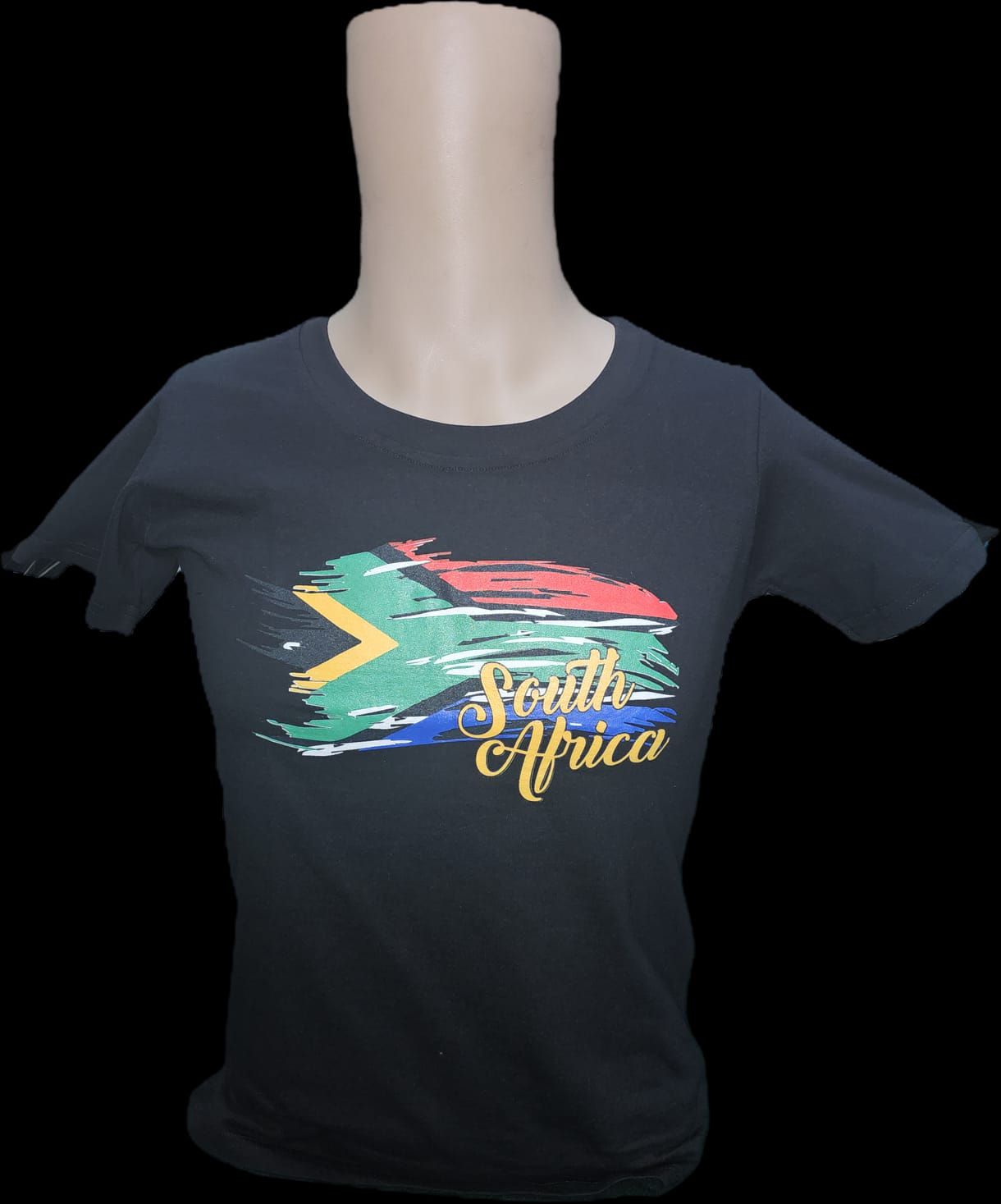 SA Flag Black