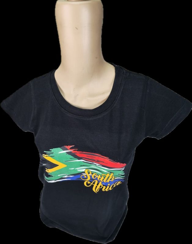 SA Flag Black