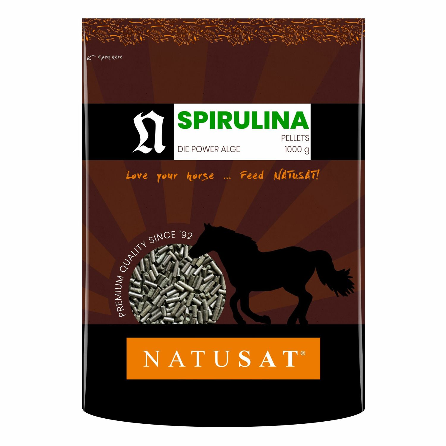 Natusat Spirulina Platensis Pellet 1 kg