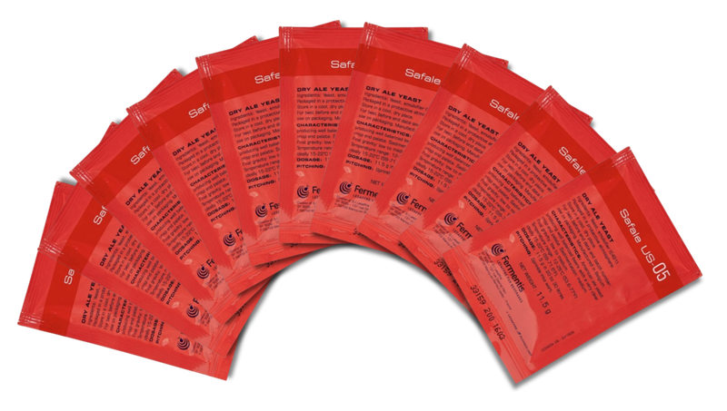 Fermentis Trockenhefe - SafAle US-05 (10er Pack)