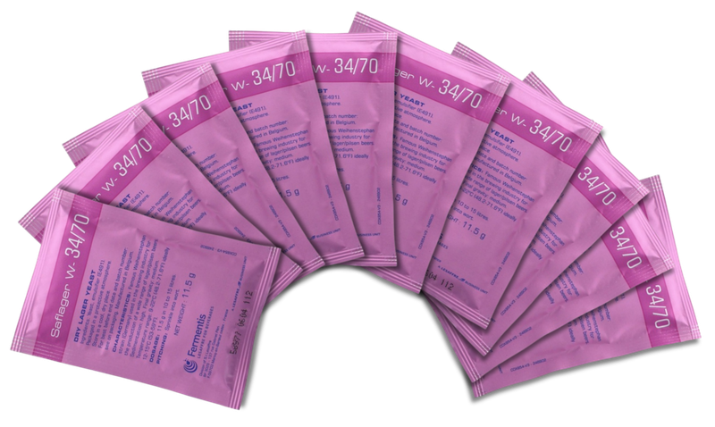 Fermentis Trockenhefe - W34/70 (10er Pack)