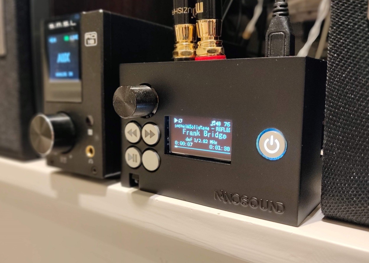 NanoSound DAC 2 Standard 3D Printed Case