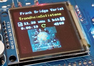 1.5" OLED Colour Screen for NanoSound DAC 2