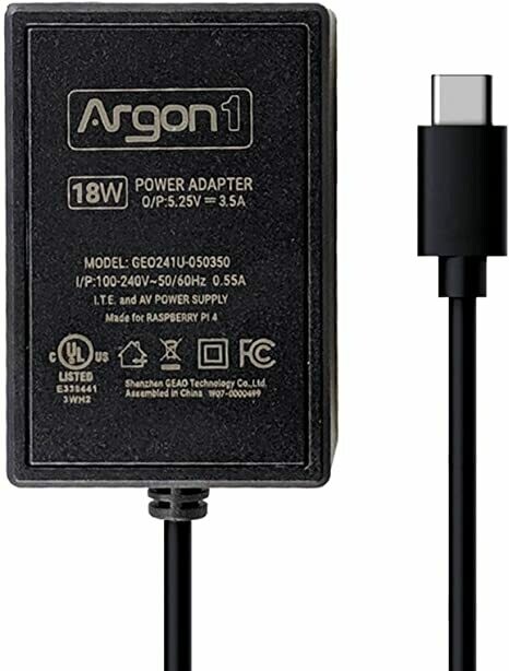 Argon 5.25V 3.5A power supply