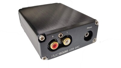 *NEW* NanoSound USB DAC (ESS ES9028Q2M 117db SNR DAC with headphone amp)