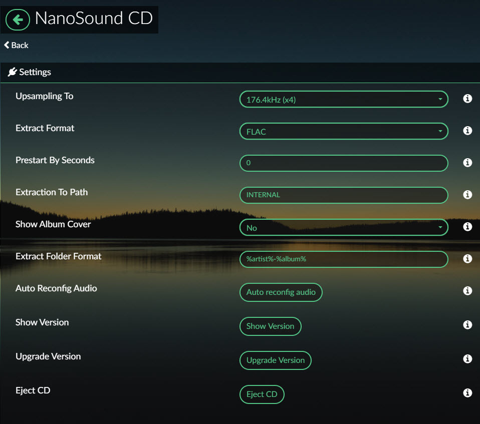 Nanosound CD Upsampling Playback / Extraction plug-in for volumio – Full  Version – Store – Nanomesher