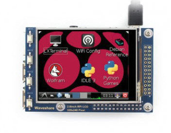 Waveshare 2.8inch RPi LCD (A), 320×240