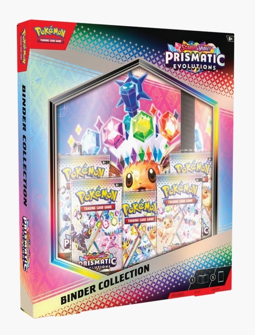 Pokemon Prismatic Evolutions Binder