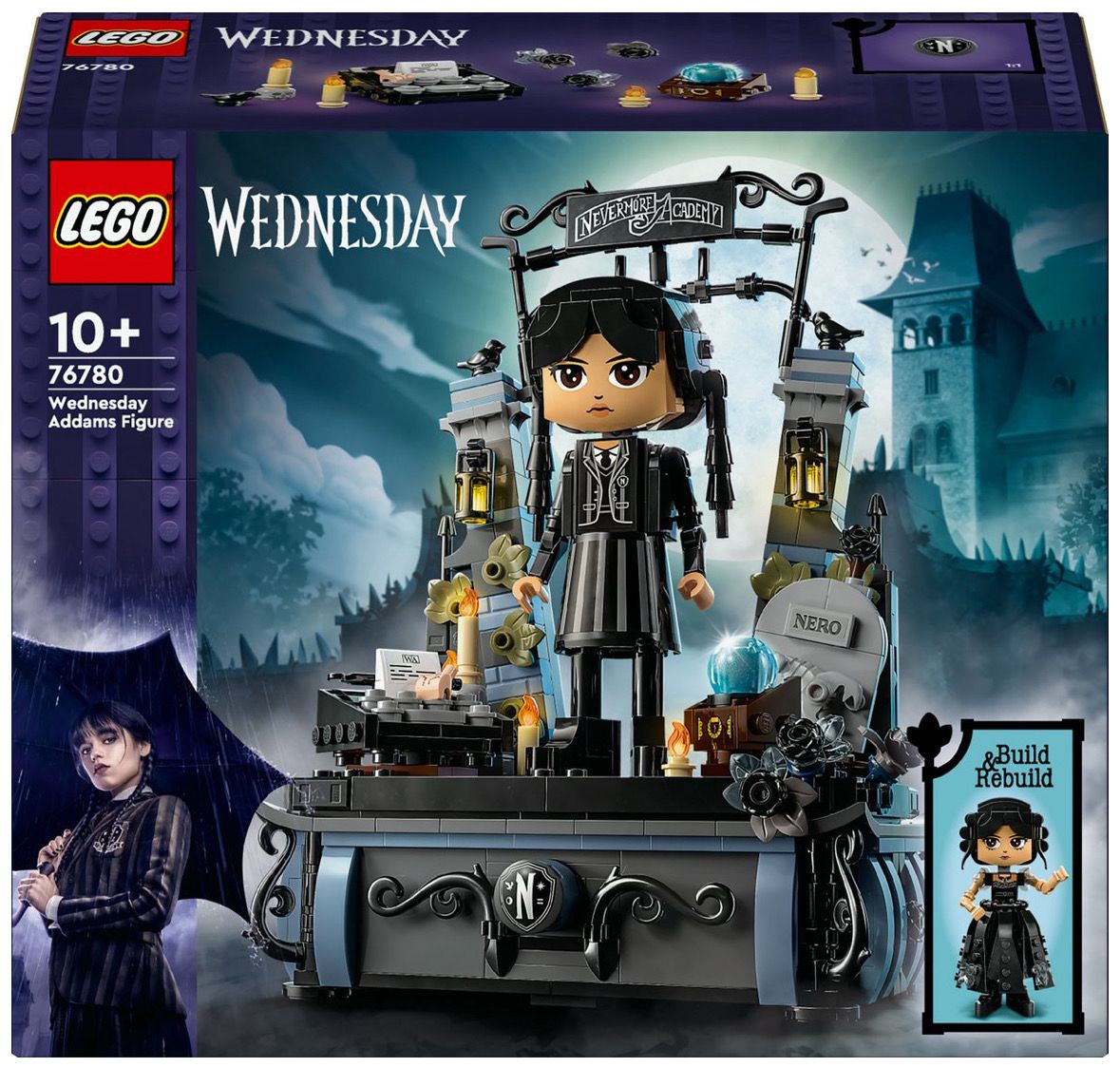 Lego 76780 Wesnesday Addams Figure