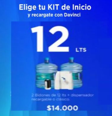 Kit de inicio 12 lts