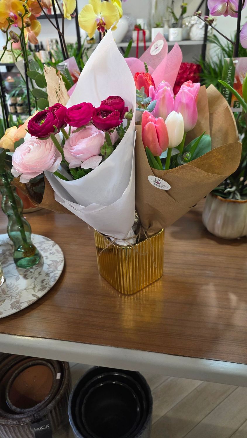 Mini Bouquet con fiori di stagione