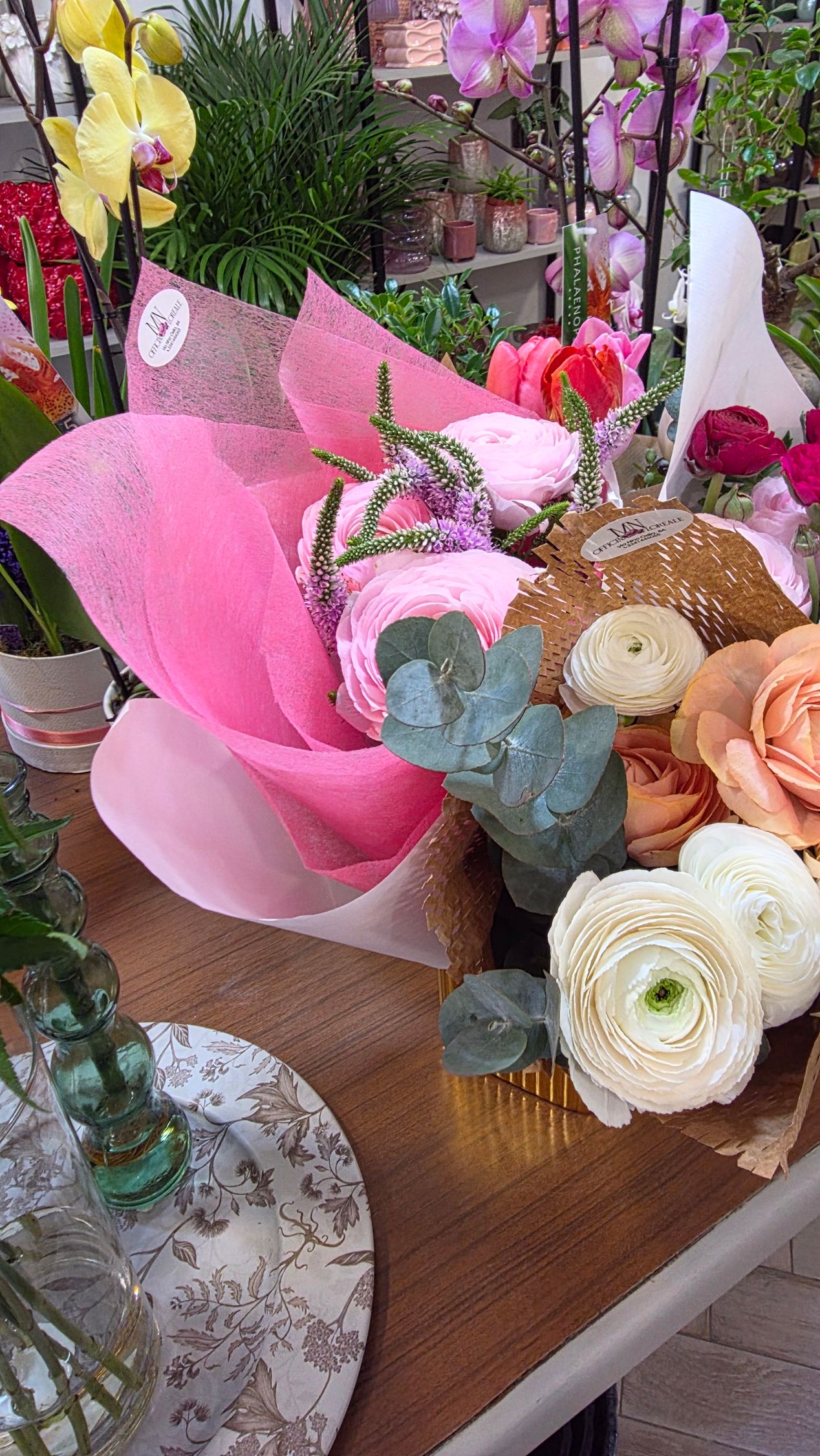 Mini Bouquet con fiori di stagione